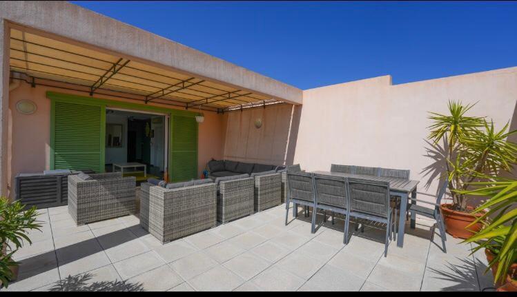Chez Pasqua ! Appartement Spacieux Avec Terrasse 2 Chambres 6 Couchages En Rooftop L'Ile-Rousse  Exterior photo